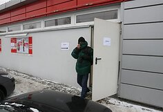 Sprogimas prie prekybos centro