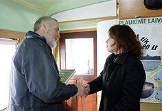 Laivo viduje
