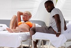 Kayne'as Westas su Amber Rose