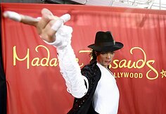 Michaelo Jacksono va&scaron;kinė skulptūra