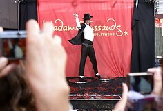 Michaelo Jacksono va&scaron;kinė skulptūra