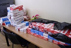 Patikrinimo pabūgęs lenkas cigaretes išmetė į šiukšlių konteinerį