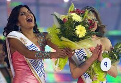 &bdquo;Miss Intercontinental 2009&ldquo; karūna papuo&scaron;ė venesuelietės galvą 