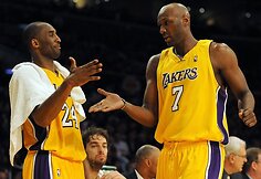 „Lakers“ ir „Hornets“ rungtynių akimirkos
