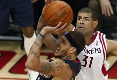 &bdquo;Rockets&ldquo; ir &bdquo;Cavaliers&ldquo; rungtynių akimirkos