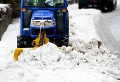 Sudėtingos eismo sąlygos kelyje