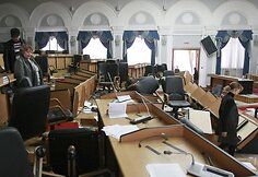Kirgizijos sostinėje tvyro chaosas