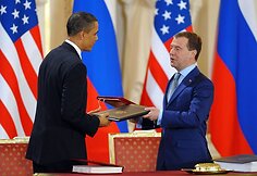 B.Obama ir D.Medvedevas