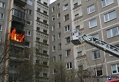 Šilainių mikrorajone kilęs gaisras