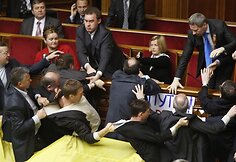 Ukrainos parlamento posėdis