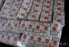Cigaretės į sandėlius suvežtos iš įvairiausių šalių