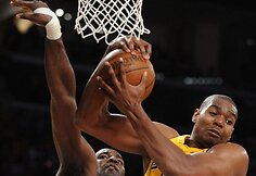 Los Andželo &bdquo;Lakers&ldquo; pirmoji pergalė