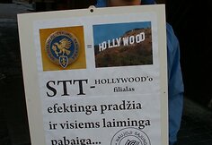 Protestuotojai
