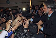 J.M.Santosas pakeis dvi kadencijas baigusį prezidentą Alvaro Uribe