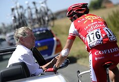 „Tour de France“ lenktynių akimirka