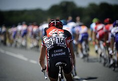 „Tour de France“ lenktynių akimirka
