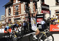 „Tour de France“ lenktynių akimirka