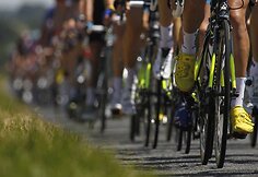 „Tour de France“ lenktynių akimirka
