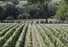 „Tour de France“ lenktynių akimirka