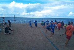 Varžybų akimirka