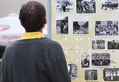 Senųjų klaipėdiečių susitikimo akimirkos