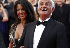 Jeanas Paulis Belmondo ir jo buvusi gyvenimo draugė Barbara Gandolfi