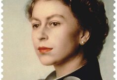 Italo Pietro Annigoni 1955-iais tapyta karalienė.