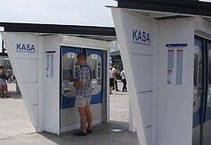 &Scaron;iaurės rage i&scaron;kilo unikalus bendrovės &bdquo;Smiltynės perkėla&ldquo; terminalas su apžvalgos aik&scaron;tele