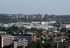 Vilniaus pramogų parko teritorijoje baigiamo statyti prekybos ir pramogų centro „Ozas“ plėtotojai skaičiuoja dienas iki atidarymo.