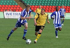 &bdquo;Vėtros&ldquo; futbolininkai Vilniuje nesugebėjo palaužti Helsinkio HJK komandos.