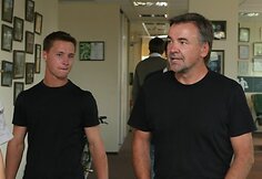 Konferencija su tenisininku Ričardu Berankiu