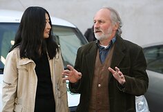 Režisierės Janinos Lapinskaitės filmo "Traukinys stovi penkias minutes" pristatymas.