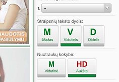 Atnaujinta mobilioji 15min.lt svetainės versija