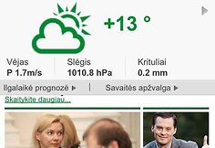 Atnaujinta mobilioji 15min.lt svetainės versija