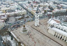 Akcija &bdquo;Visos Vilniaus Eglės palaiko kalėdinę Vilniaus eglę&ldquo;