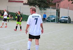 „Biplan“ ir „Bez bilieta“ muzikantų komanda žaidė futbolą su FK „Barbakanas“