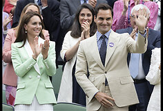 Rogeris Federeris ir Velso princesė Caterine
