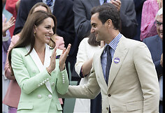 Rogeris Federeris ir Velso princesė Caterine