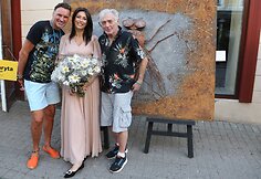 &bdquo;Surūdijusių paveikslų&ldquo; parodos atidarymas