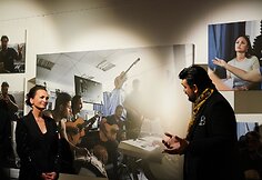 Jurgos Anusauskienės paroda &bdquo;Mes &ndash; romai, Mes Dievo duoti&ldquo;