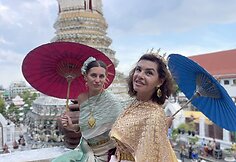 Kristina Kaikarienė su &scaron;eima atostogavo Tailande