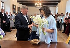 Valentino Tamulio ir Skaidrės Olberkaitės vestuvės