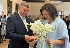 Valentino Tamulio ir Skaidrės Olberkaitės vestuvės