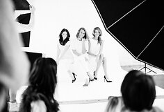 Eda Ines Etti, Jurgita Jurkutė ir Dagmara Legante. Pix studija nuotr.