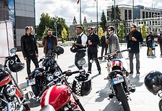 „The Distinguished Gentleman's Ride“ Vilniuje