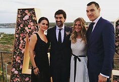 Agnė Mačiulienė, Sergio Llullas, Almudena Canovas ir Jonas Mačiulis