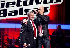 Antanas Laugalis (kairėje) ir Egidijus Sipavičius