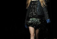 Roberto Cavalli 2012-2013 metų rudens-žiemos kolekcijos modelis