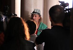 Naujojo filmo „Sėkmės džentelmenai“ filmavimas