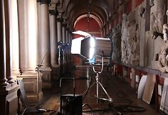 Naujojo filmo „Sėkmės džentelmenai“ filmavimas